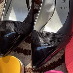 Black Anne Kline work heel size 10